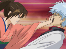 Скриншот Гинтама: Джамп Феста 2005 / Gintama: Nanigoto mo Saiyo ga Kanjin nano de Tasho Senobisuru Kurai ga Choudoyoi