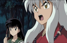 Скриншот Инуяша: Пылающий остров Хорай - Фильм Четвертый / Inuyasha the Movie 4: Fire on the Mystic Island