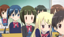 Скриншот Привет! Золотая мозаика / Hello!! Kin`iro Mosaic