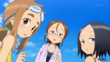 Скриншот Мастер дразнилок Такаги-сан: Водные горки / Karakai Jouzu no Takagi-san OVA