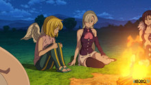 Скриншот Семь смертных грехов: Узники небес / Nanatsu no Taizai Movie: Tenkuu no Torawarebito