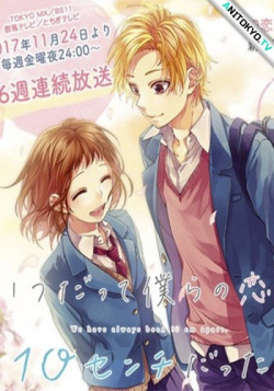 Постер Нас всегда разделяли 10 сантиметров / Itsudatte Bokura no Koi wa 10 Centi Datta