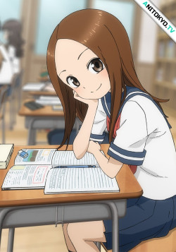 Постер Мастер дразнилок Такаги-сан: Водные горки / Karakai Jouzu no Takagi-san OVA