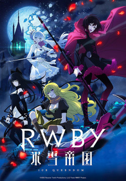 Постер Красный, белый, чёрный, жёлтый: Ледяная империя / RWBY: Hyousetsu Teikoku